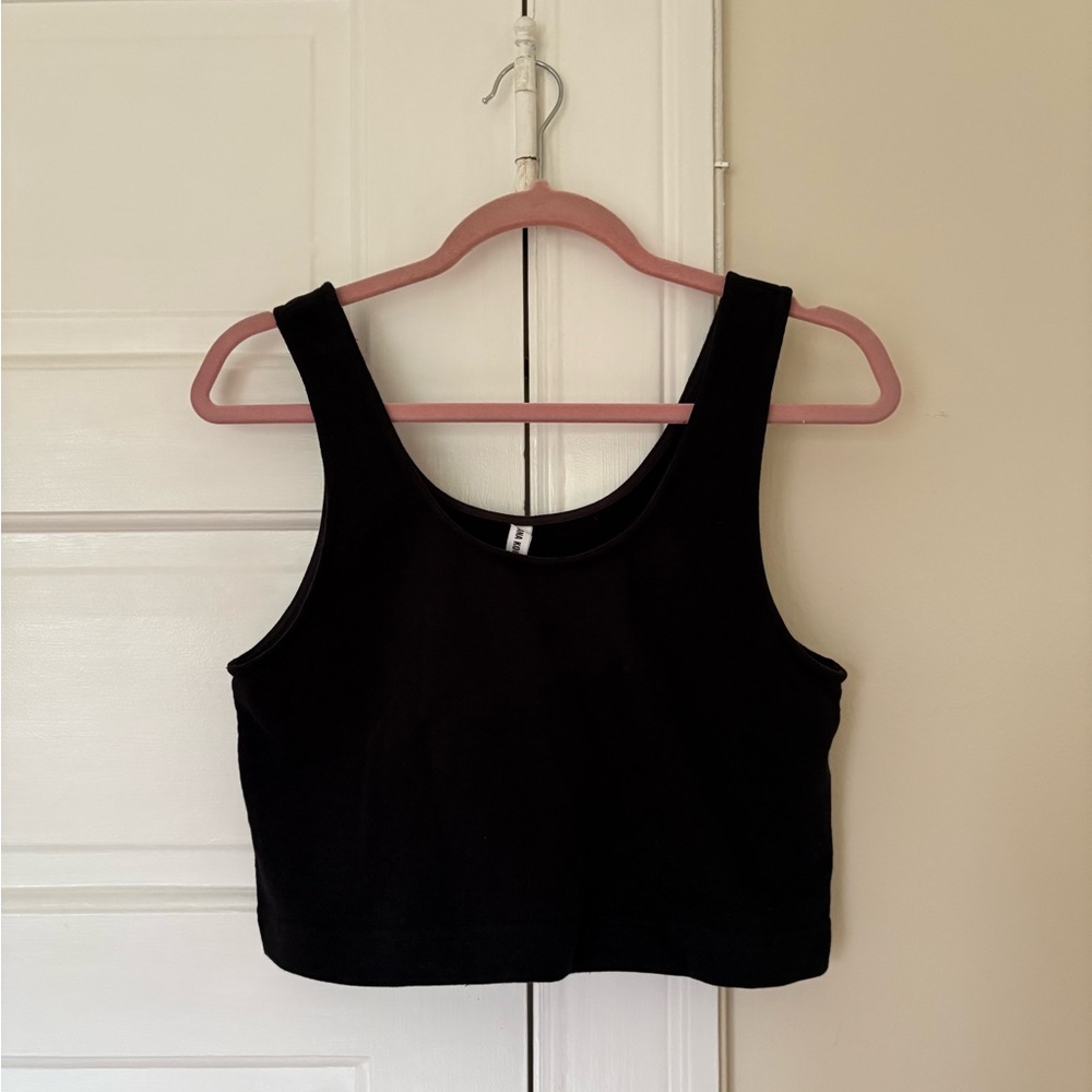 Ilana Kohn Black Crop Top